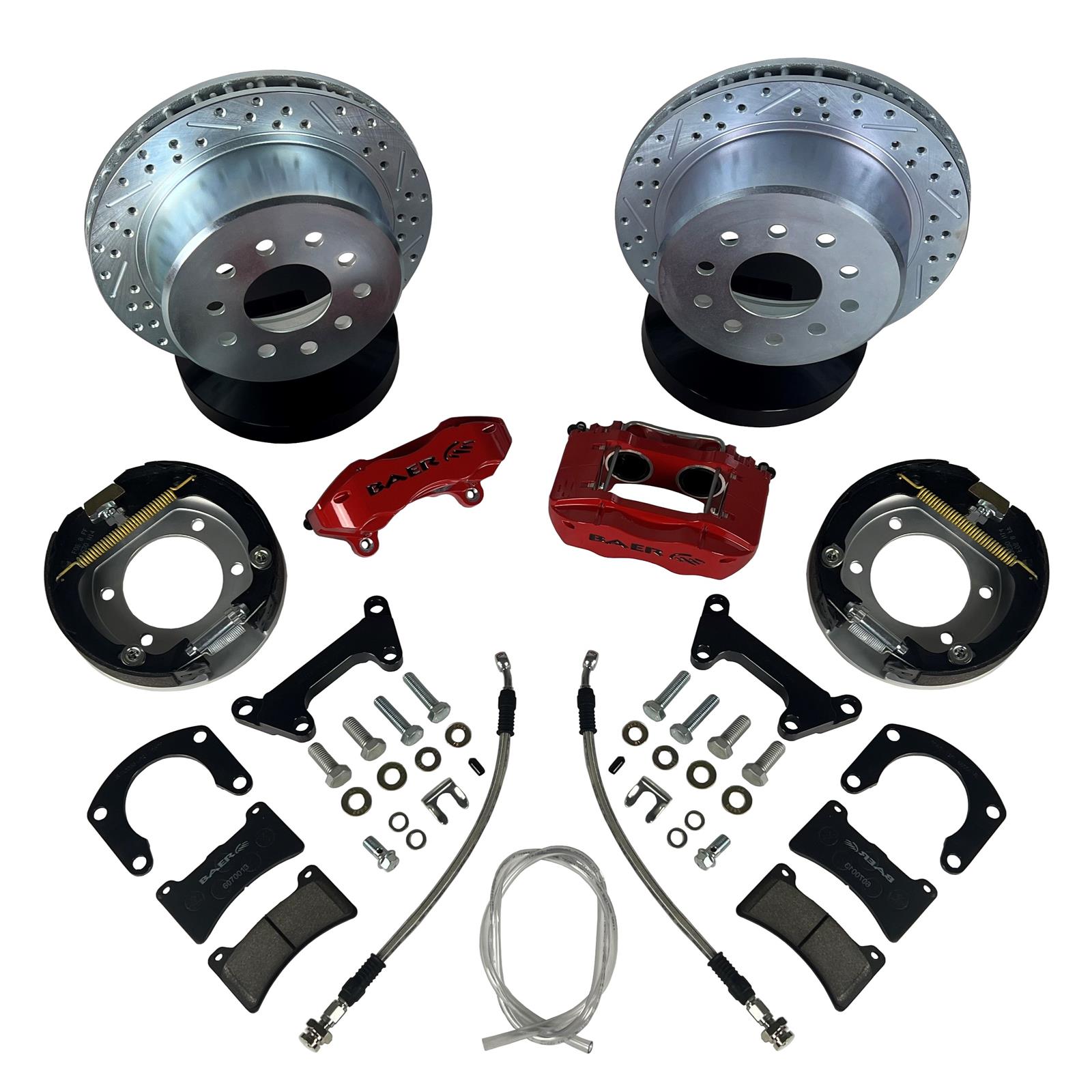 Baer Brakes SS4 Disc Brake Systems 4262773B 11 IN. BRAKE KIT W/PB RR BLK thumbnail 2