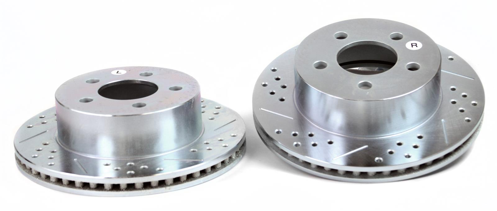 Baer Brakes Claw Performance Rotors 55097-020 Brake Rotor, Front, Drilled and Slotted, Premium, Mill Balanced, Direct Replacement Rotor, Chevy, GMC, Cadillac, Pair thumbnail 2