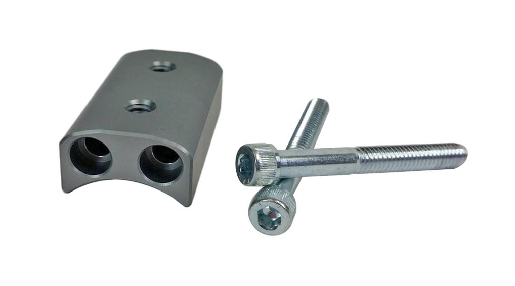 Baer Disc Brake Systems Proportioning Valve Brackets 6801244 Prop Brkt Assy(gray anodized),w/o Prop thumbnail 2