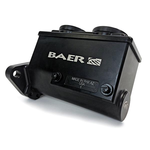Baer Brakes Remaster Master Cylinders 6801274RP Cylinder, Remaster, Billet Aluminum, Black Anodized, 1.125 in. Bore, Passenger Side Ports, Each
