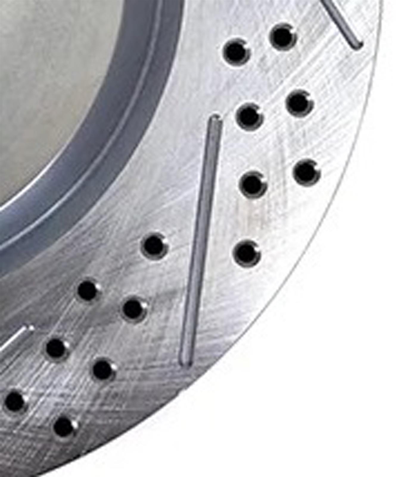 Baer Brakes Replacement Brake Rotors 6921145 Rotor, Replacement, Vented, 3.000 in. Center, Cross-Drilled/Slotted, 13.00 in. OD, 5 x 5.50 in., Iron, Zinc Plated, 1-Piece, Right, Each thumbnail 4
