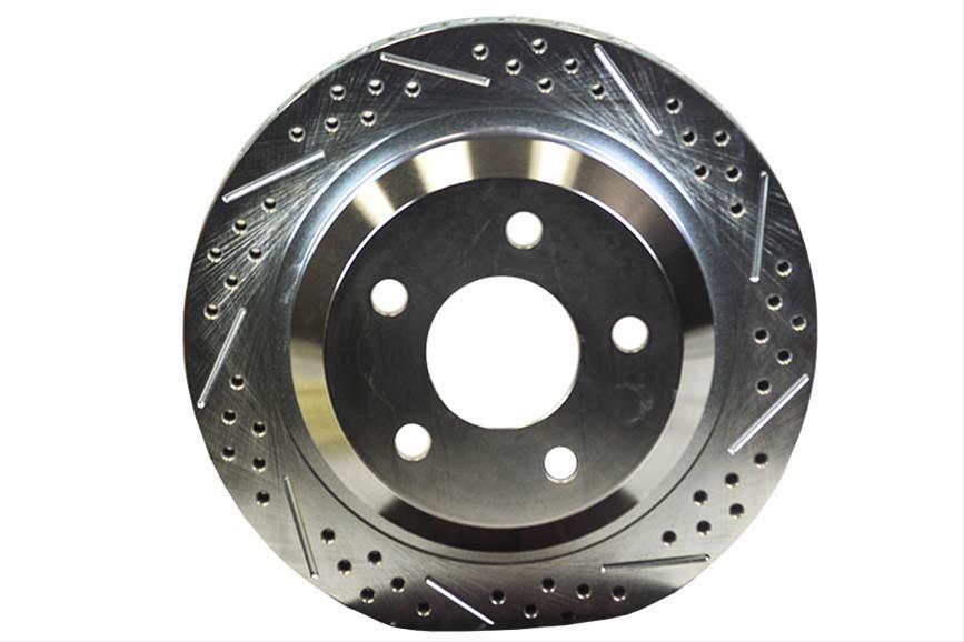 Baer Brakes Replacement Brake Rotors 6920150 Rotor, Vented, Cross-Drilled/Slotted, 12.00 in. Diameter, 0.810 in. Thick, Iron, Zinc plated, Each