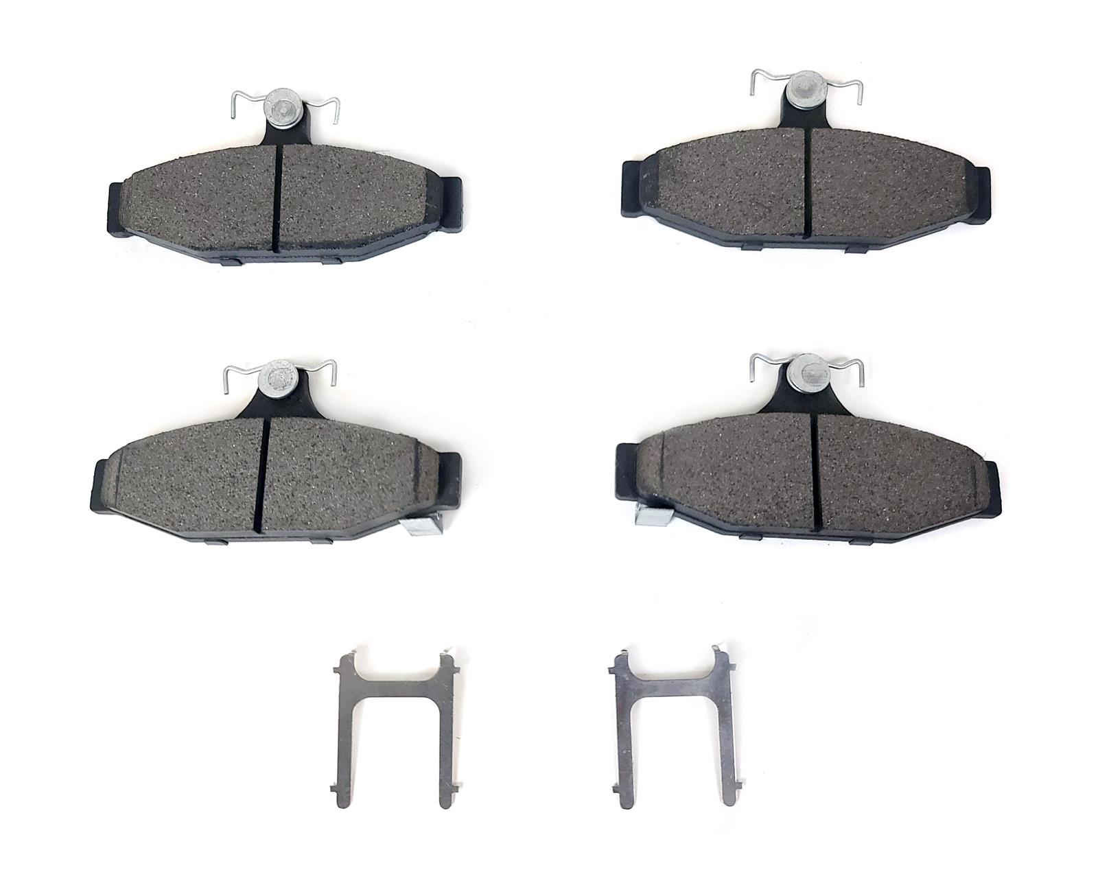 Baer Brakes Claw Ceramic Brake Pads for 1985-1997 CAMARO, CORVETTE, 1988-1997 FIREBIRD - D0413 Pads, Ceramic, Matrix, Rear, Chevrolet, Pontiac, Set