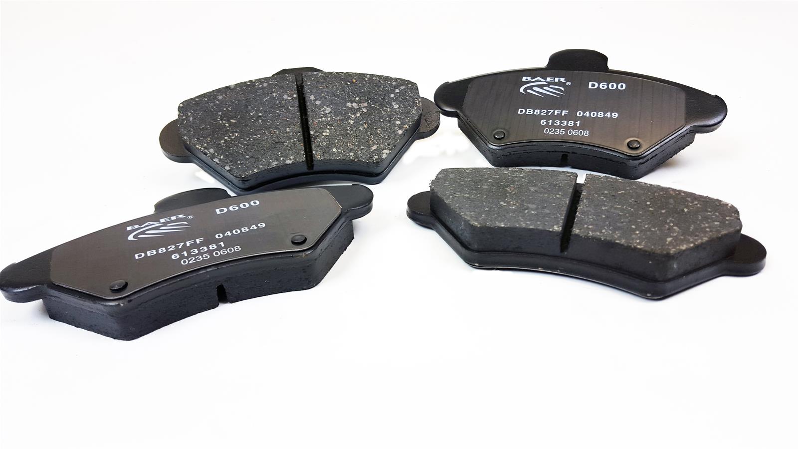 Baer Brakes Claw Ceramic Brake Pads for 1993-1997 COUGAR, THUNDERBIRD, 1994-1998 MUSTANG - D0600 Pads, Ceramic, Matrix, Front, Ford, Mercury, Set thumbnail 2