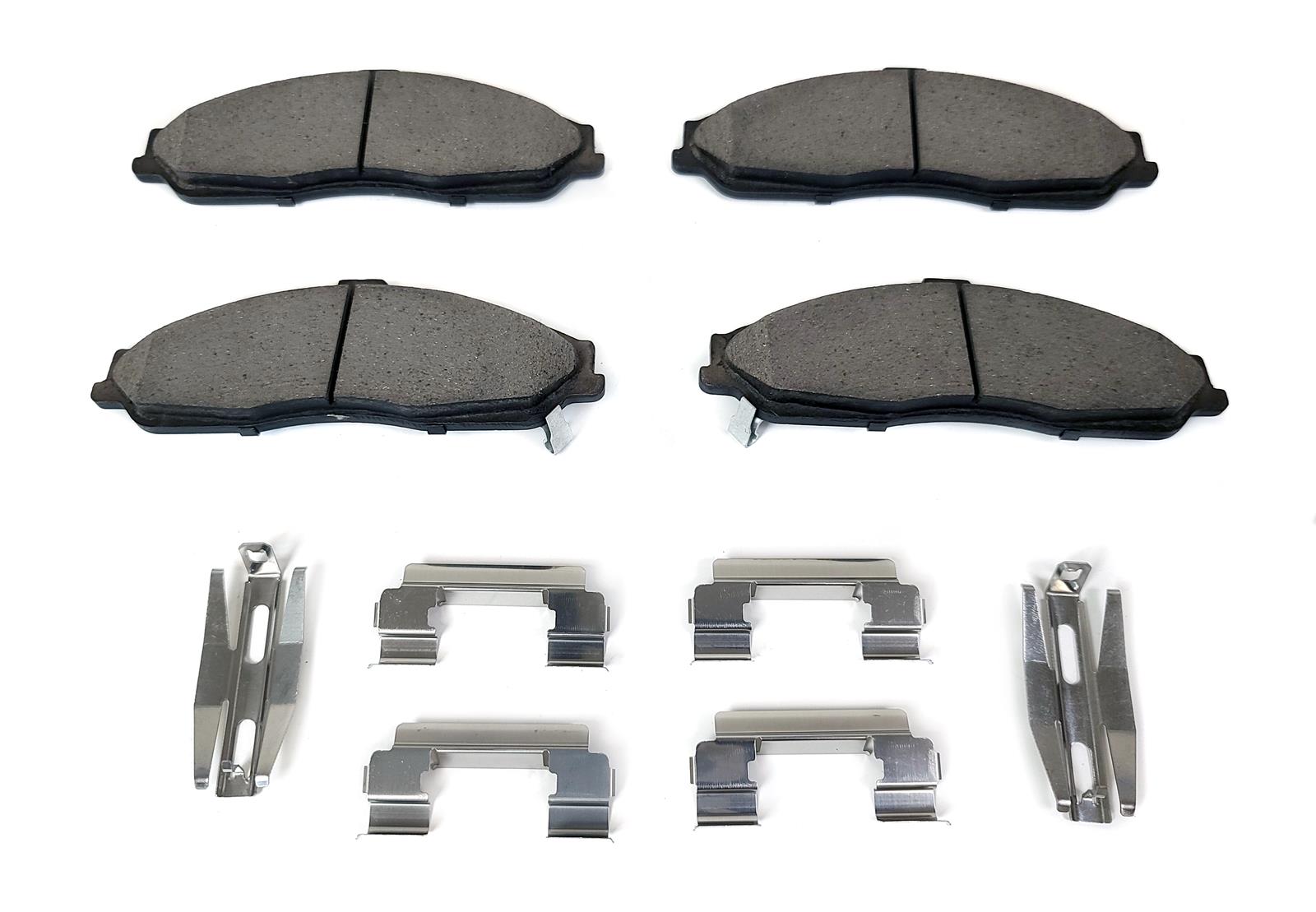 Baer Brakes Claw Ceramic Brake Pads for 1997-2008 CORVETTE, 2005-2006 GTO - D0731 Pads, Ceramic, Matrix, Front, Cadillac, Chevrolet, Pontiac, Set