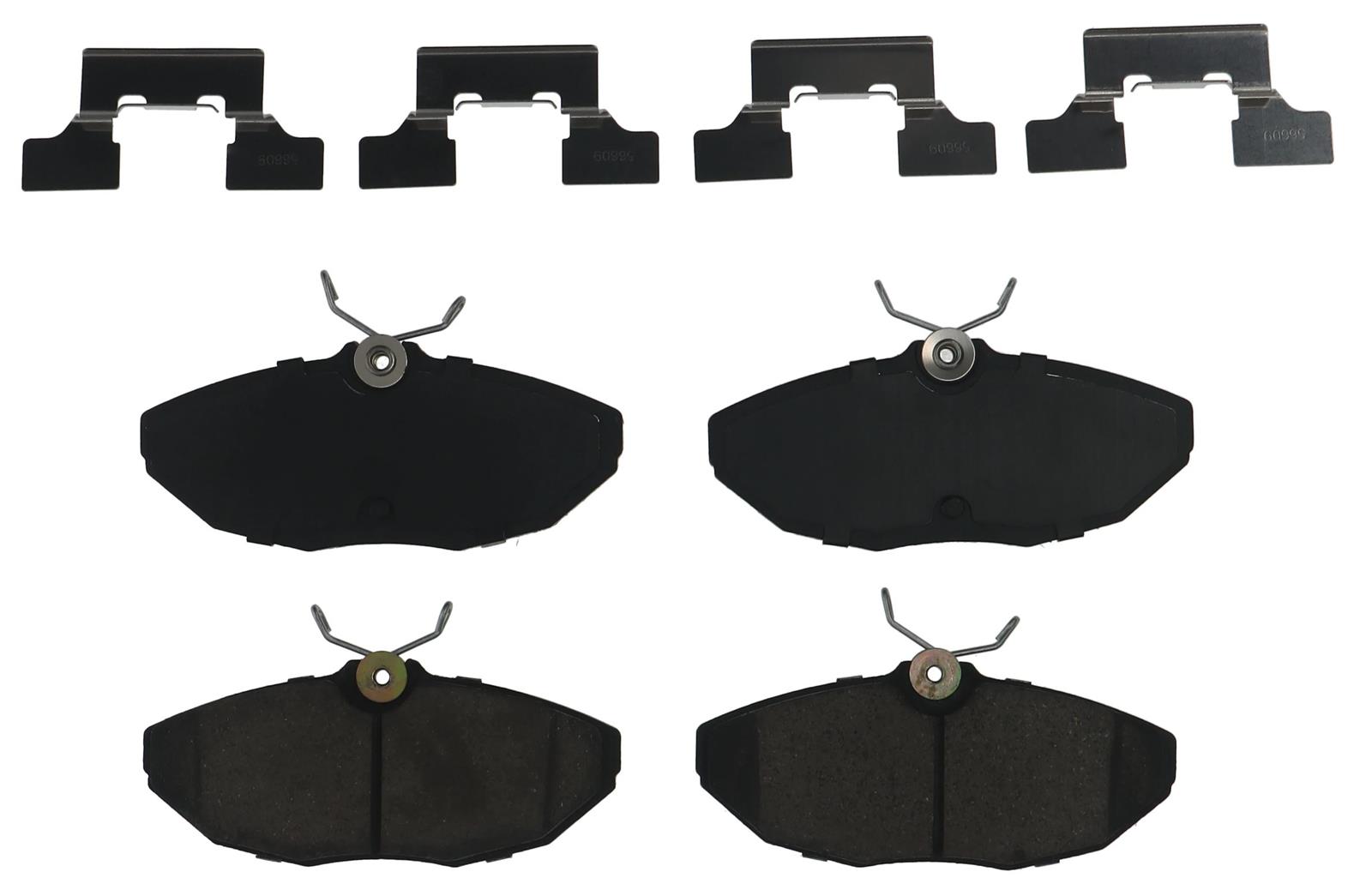 Baer Brakes Claw Ceramic Brake Pads D0806 Pads, Ceramic, Matrix, Rear, Dodge, Ford, Jaguar, Lincoln, Set