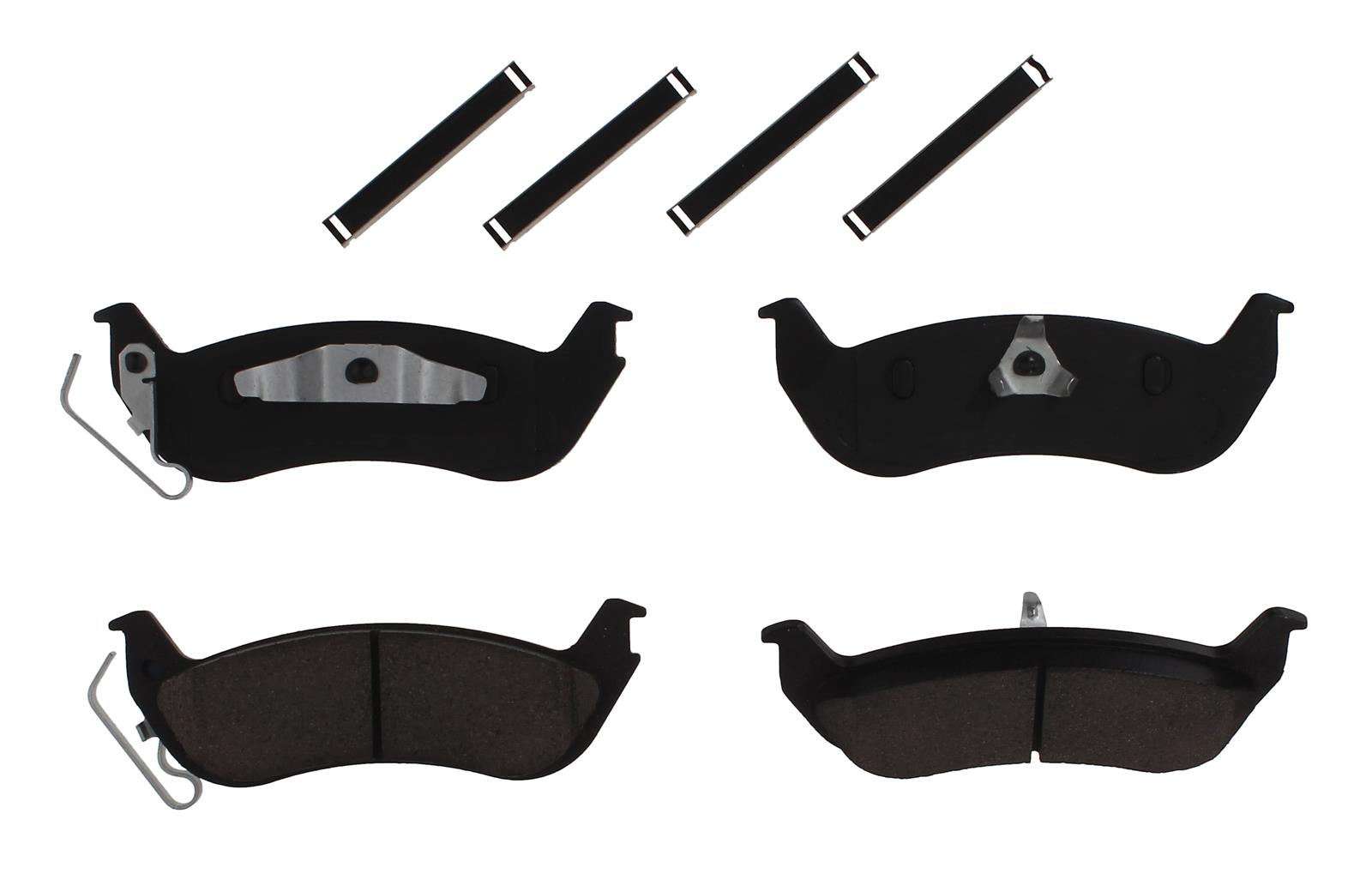 Baer Brakes Claw Ceramic Brake Pads D0932 Pads, Ceramic, Matrix, Rear, Ford, Lincoln, Mercury, Set thumbnail 2