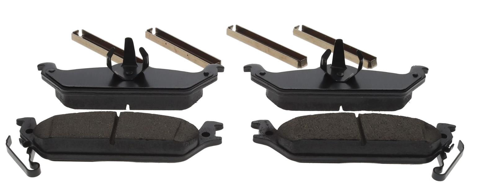 Baer Brakes Claw Ceramic Brake Pads for 2002-2004 DAKOTA - D0963 Pads, Ceramic, Matrix, Rear, Dodge, Set thumbnail 2