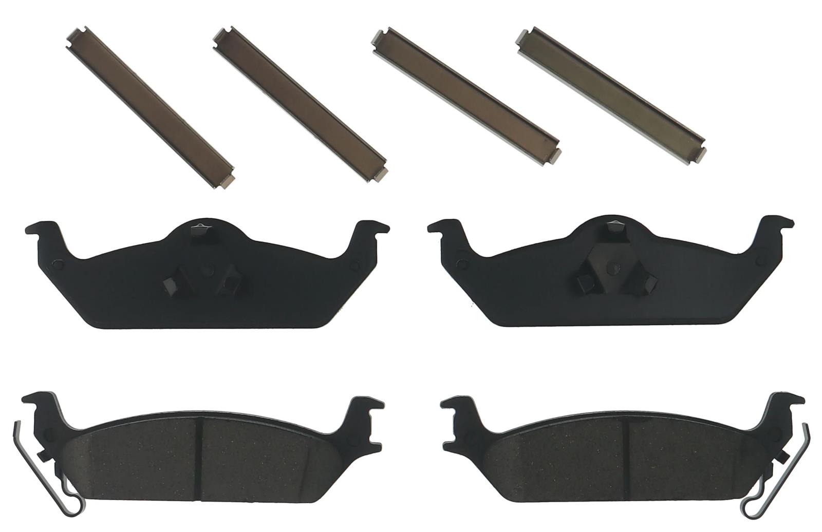 Baer Brakes Claw Ceramic Brake Pads for 2002-2004 DAKOTA - D0963 Pads, Ceramic, Matrix, Rear, Dodge, Set