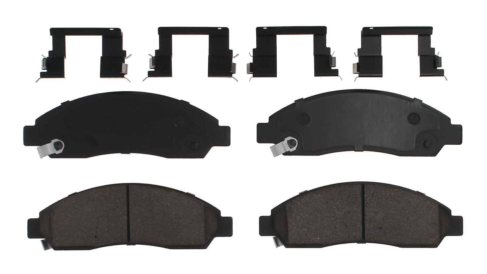 Baer Brakes Claw Ceramic Brake Pads D1039 Pads, Ceramic, Matrix, Front, Chevrolet, GMC, Isuzu, Set thumbnail 2
