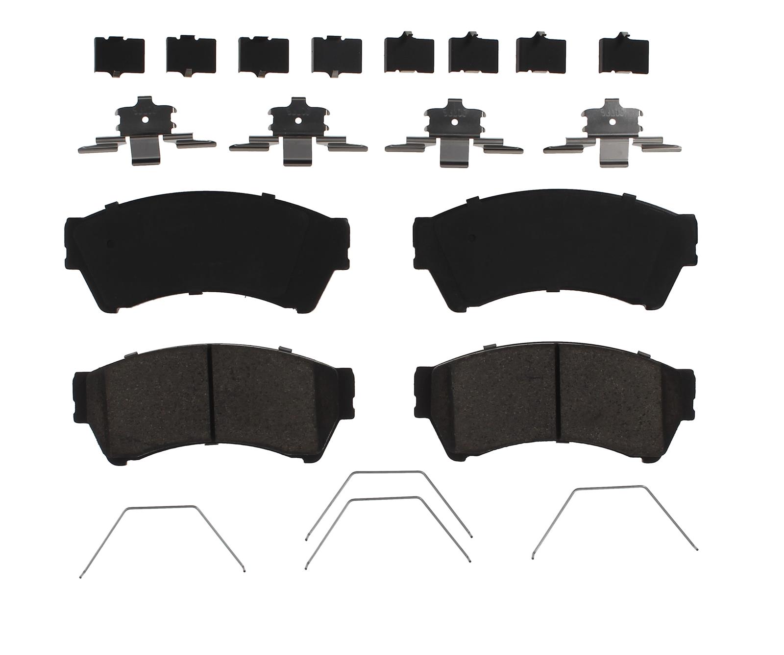 Baer Brakes Claw Ceramic Brake Pads D1164 Pads, Ceramic, Matrix, Front, Ford, Lincoln, Mazda, Mercury, Set