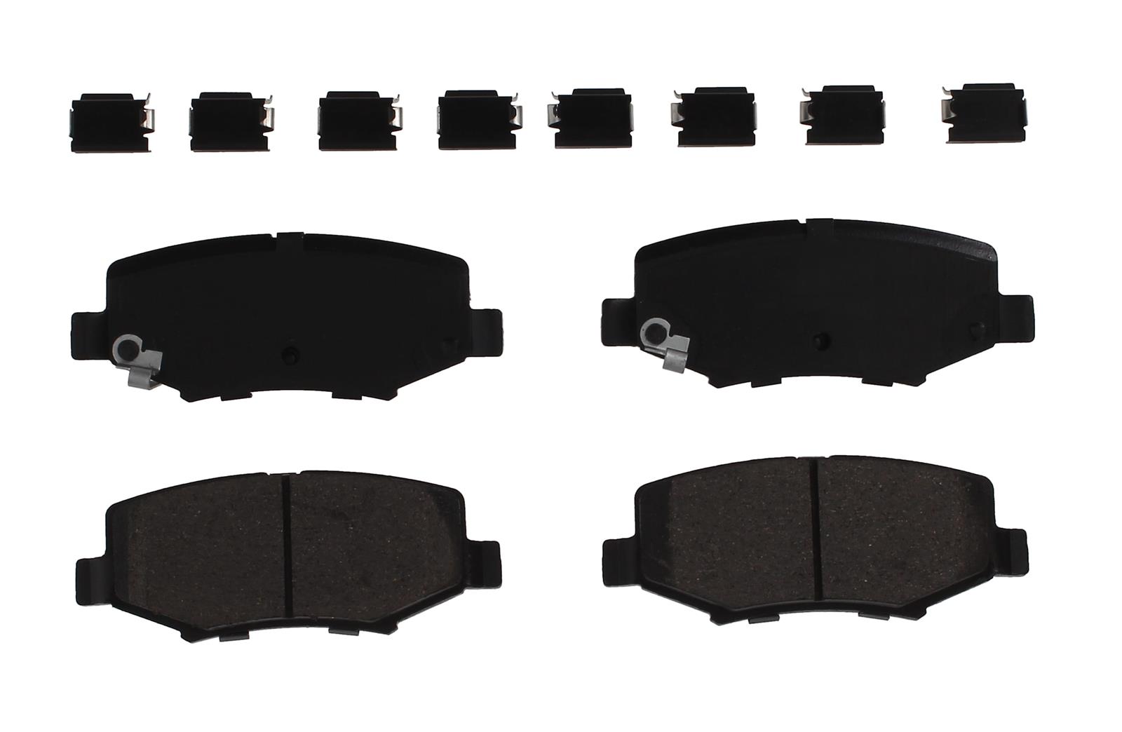 Baer Brakes Claw Ceramic Brake Pads for 2008-2012 LIBERTY, 2007-2011 NITRO, 2007-2018 WRANGLER - D1274 Pads, Ceramic, Matrix, Rear, Dodge, Jeep, Set thumbnail 2