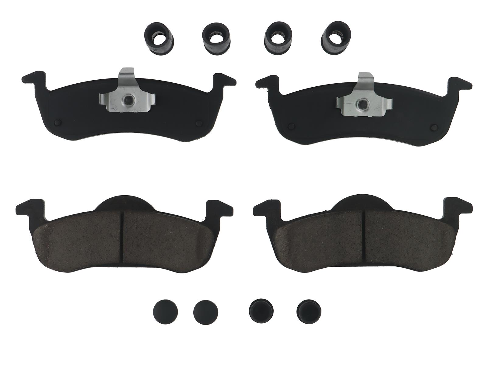 Baer Brakes Claw Ceramic Brake Pads for 2007-2017 EXPEDITION, NAVIGATOR, 2013-2019 MKT - D1279 Pads, Ceramic, Matrix, Rear, Ford, Lincoln, Set