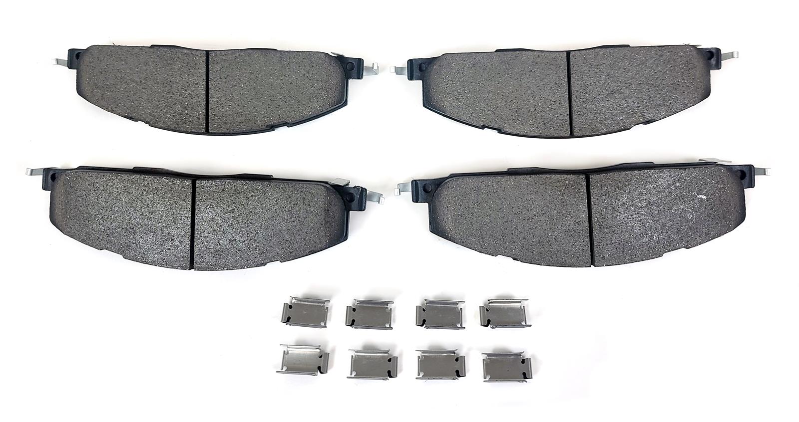 Baer Brakes Claw Ceramic Brake Pads D1400B Pads, Ceramic, Matrix, Rear, Set
