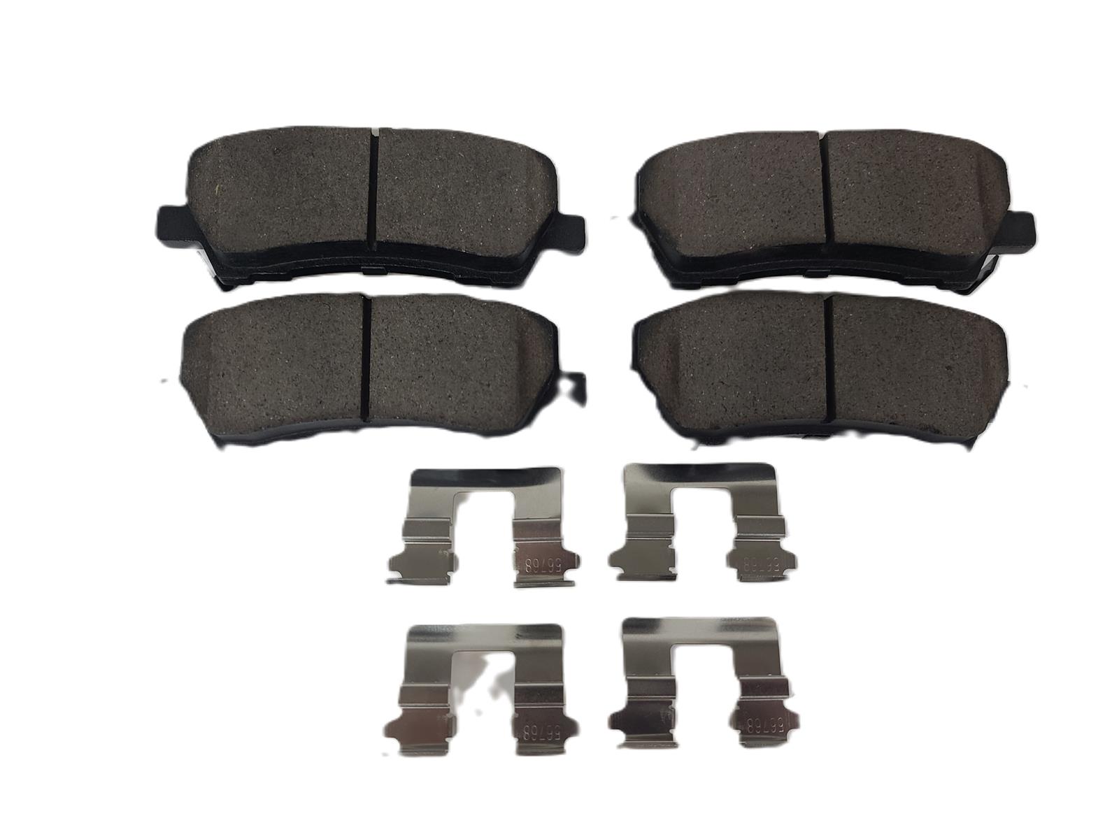 Baer Brakes Claw Ceramic Brake Pads D1793B Pads, Ceramic, Matrix, Rear, Set