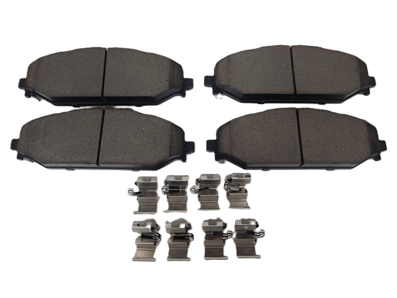 Baer Brakes Claw Ceramic Brake Pads for 2022-2023 WAGONEER, GRAND 2019-2023 1500 - D2179 Pads, Ceramic, Matrix, Front, Set
