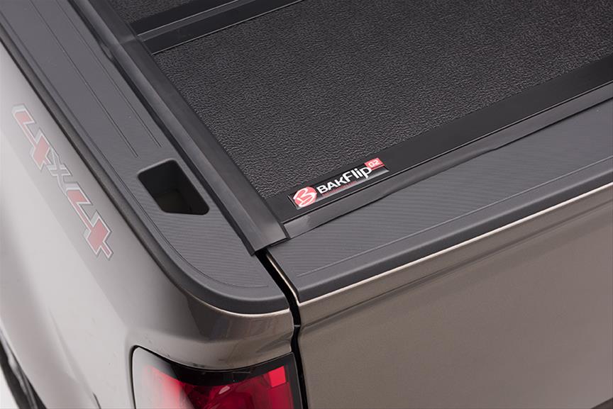 BakFlip G2 Tonneau Covers by BAK 26100 Cover, G2, Folding, Aluminum, Black, Chevy, GMC, 5.75 ft. Truck Bed Length, Each thumbnail 4