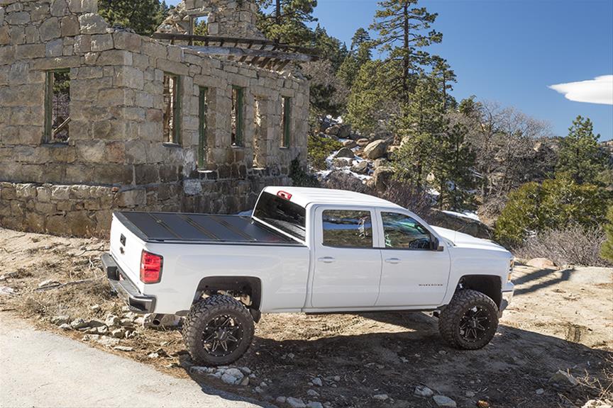 BakFlip G2 Tonneau Covers by BAK 26100 Cover, G2, Folding, Aluminum, Black, Chevy, GMC, 5.75 ft. Truck Bed Length, Each thumbnail 6