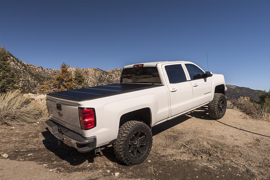 BakFlip G2 Tonneau Covers by BAK 26100 Cover, G2, Folding, Aluminum, Black, Chevy, GMC, 5.75 ft. Truck Bed Length, Each thumbnail 3