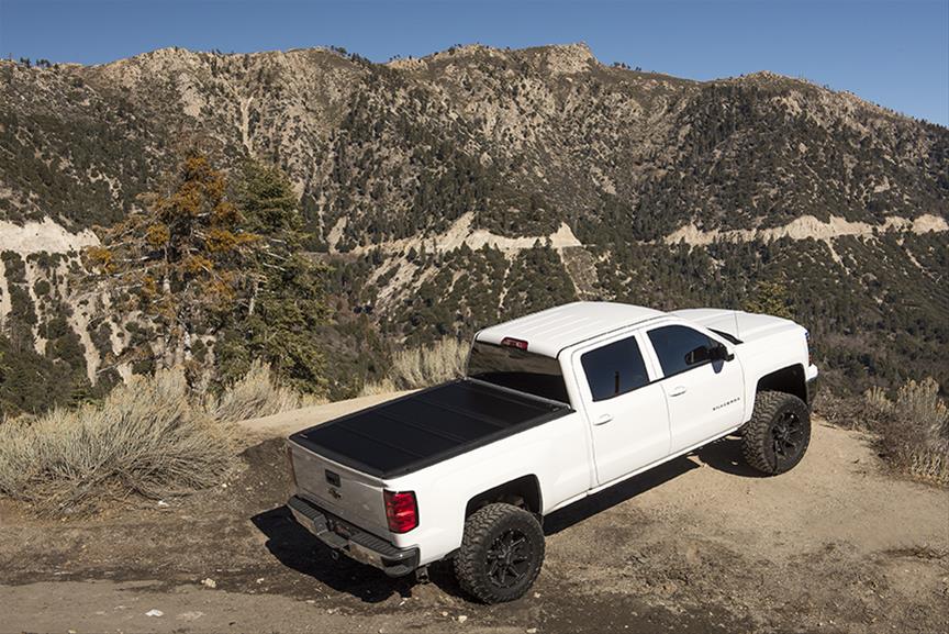 BakFlip G2 Tonneau Covers by BAK 26121 Cover, G2, Folding, Aluminum, Black, Chevy, GMC, 6.5 ft. Truck Bed Length, Each thumbnail 3