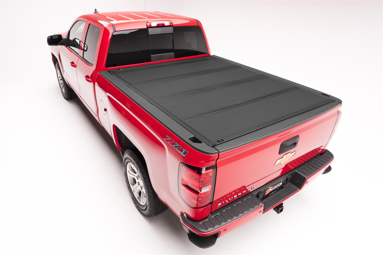 BAK BakFlip MX4 Tonneau Covers 48101 Cover, MX4, Folding, Aluminum, Matte Black, Chevy, GMC, 6.5 ft. Truck Bed Length, Each thumbnail 8