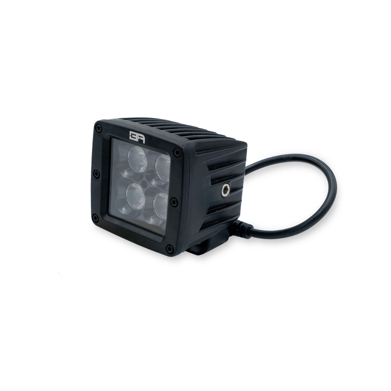 Body Armor 4x4 Blackout LED Cube Flood Light thumbnail 3