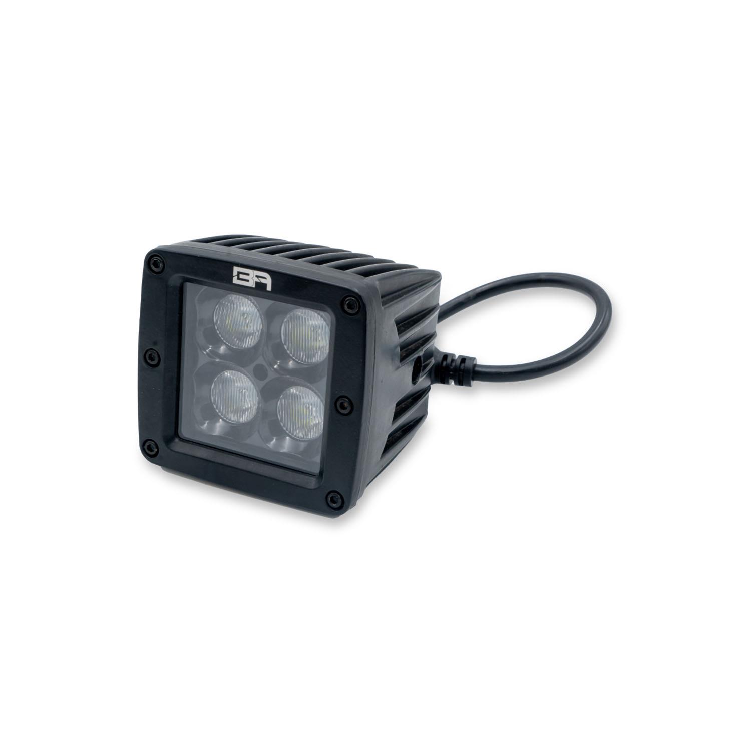 Body Armor 4x4 Blackout LED Cube Flood Light thumbnail 2