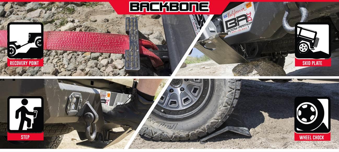 Body Armor 4x4 5136 Body Armor 4x4 Backbone OffRoad Accessories