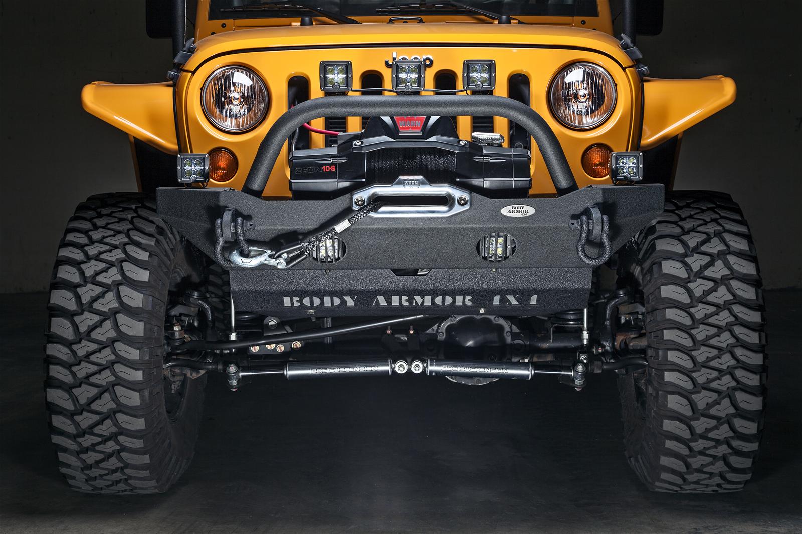 Body Armor 4x4 JK-19532 Body Armor 4x4 Jeep Front Bumpers | Summit Racing
