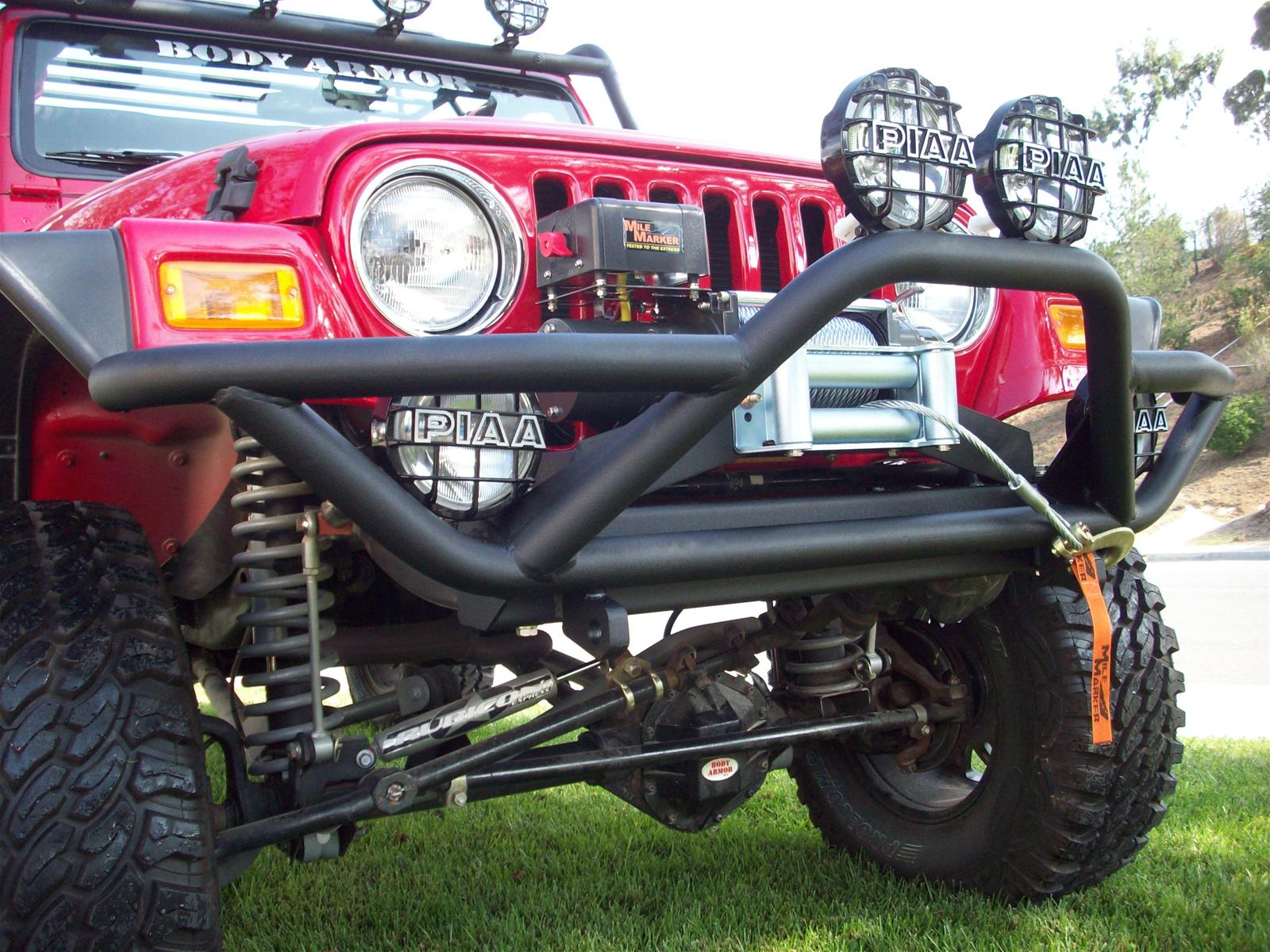 Body Armor 4x4 TJ1951 Body Armor 4x4 Jeep Front Bumpers Summit Racing