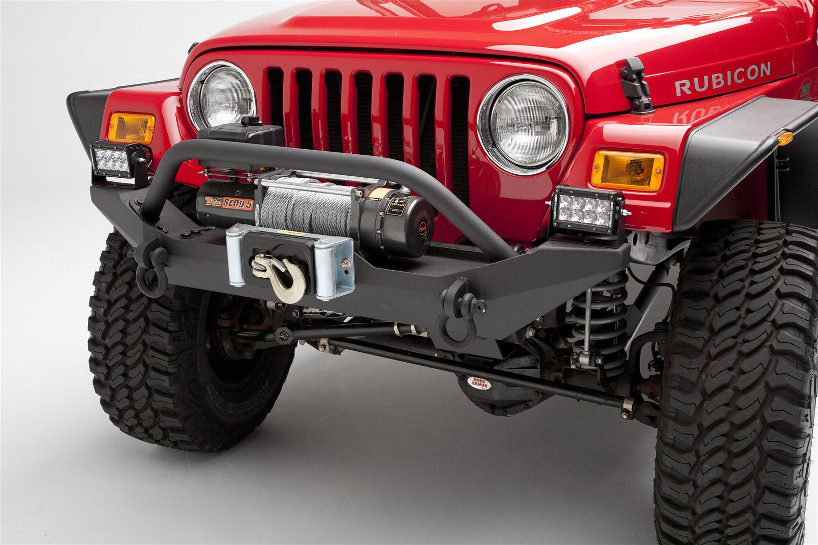 Body Armor 4x4 TJ-19531 Body Armor 4x4 Jeep Front Bumpers | Summit Racing