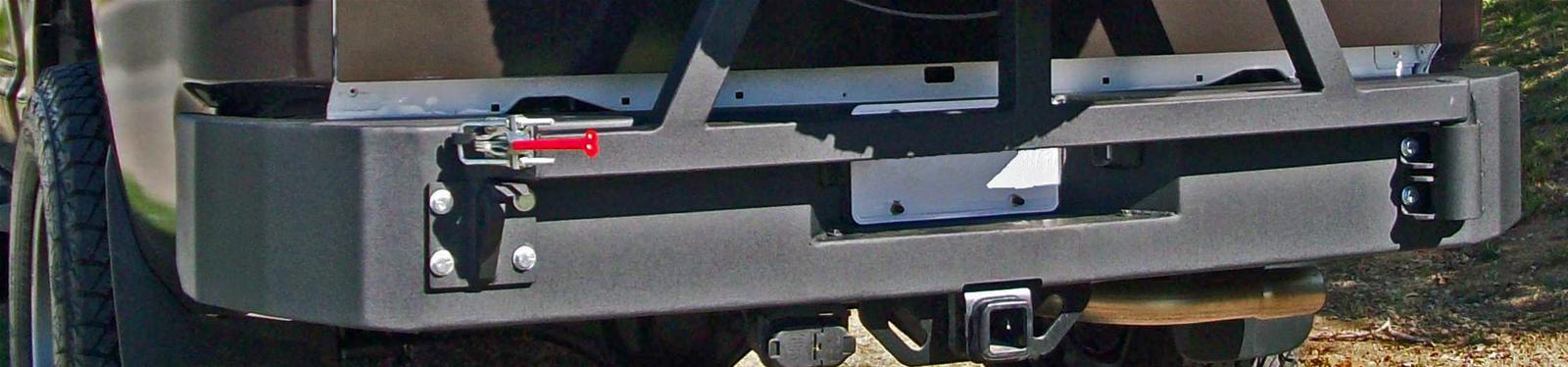 Body Armor 4x4 Rear Bumpers for 2007-2013 TUNDRA - TN-2961 Bumper, Rear, Fabricated, Steel, Black Textured Powdercoated, Toyota, Each thumbnail 2