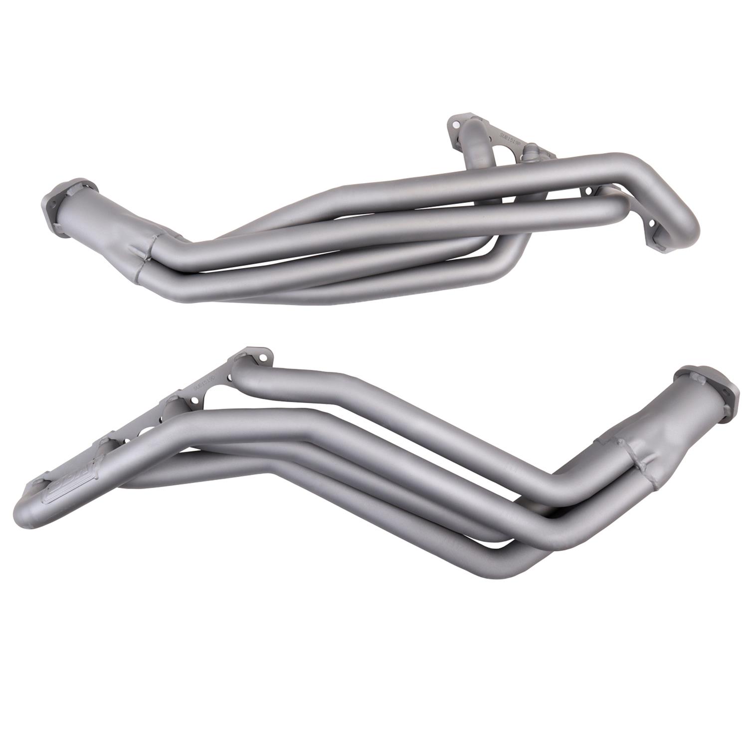 BBK Full-Length Headers 1519 Headers, Long Tube, Steel, Titanium Ceramic, Ford, 5.0L, Pair thumbnail 4