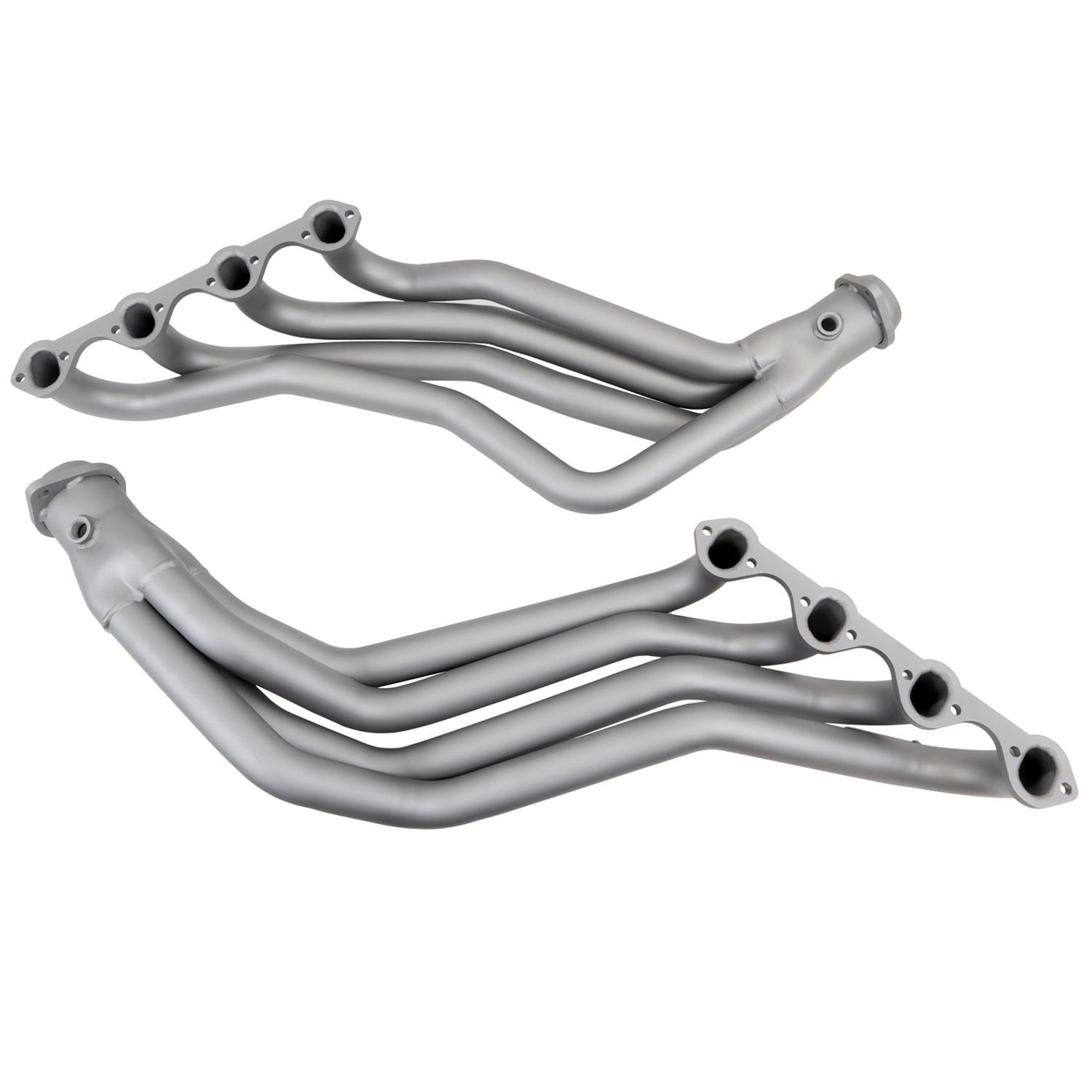 BBK Full-Length Headers 1594 Headers, Long Tube, Steel, Titanium Ceramic Coated, Ford, 5.0L, Pair thumbnail 4