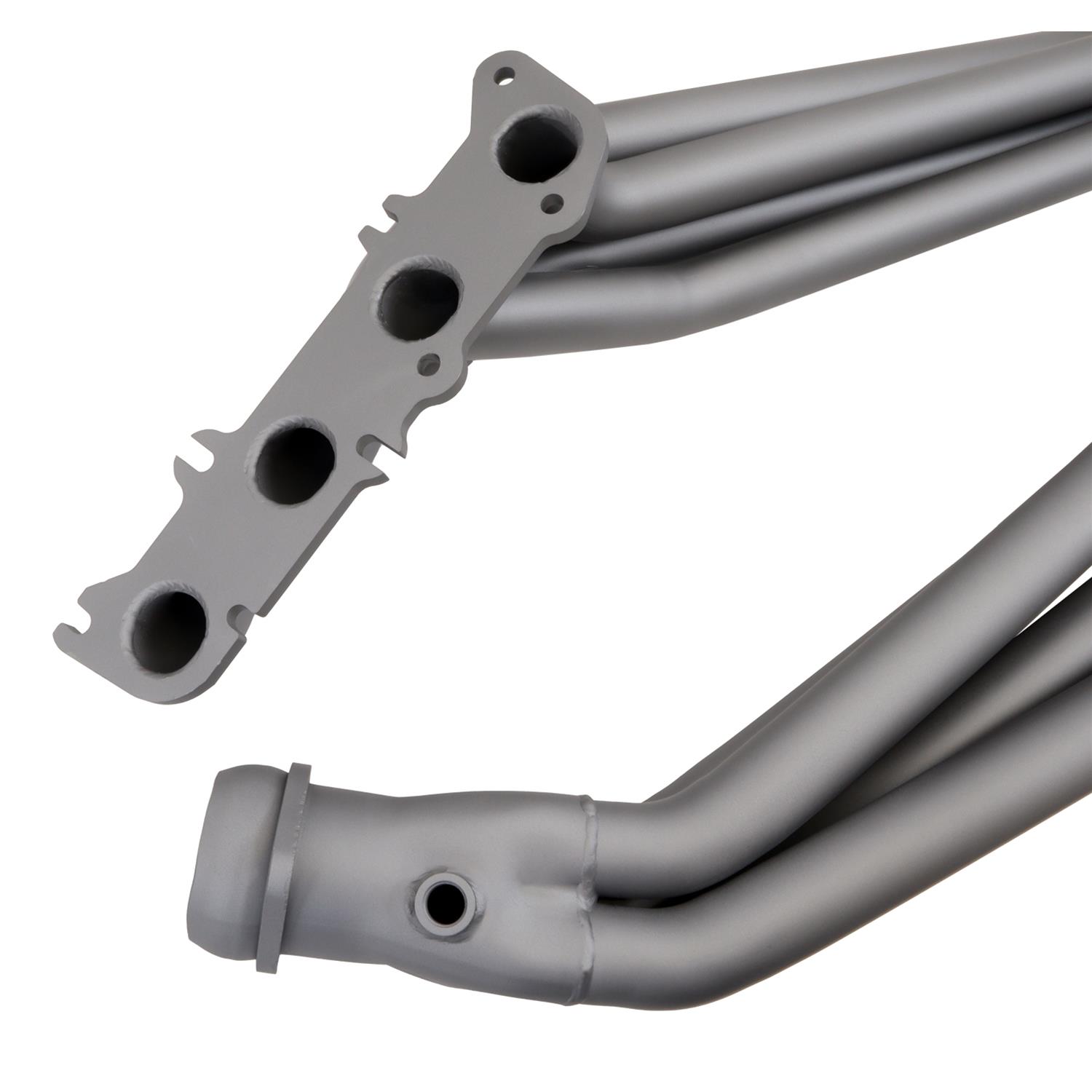 BBK Full-Length Headers 1633 Headers, Long Tube, Steel, Titanium Ceramic Coated, Ford, 5.0L, Pair thumbnail 3