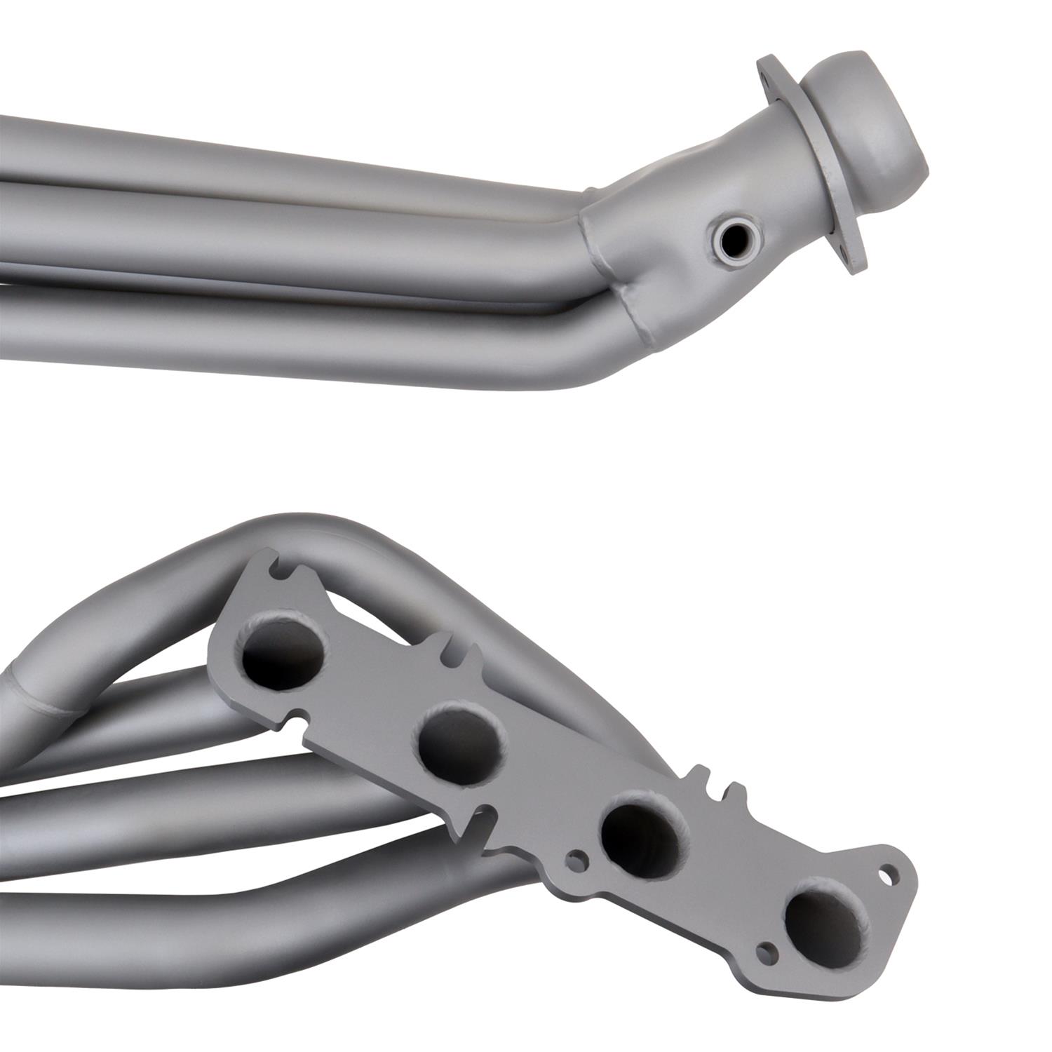 BBK Full-Length Headers 1633 Headers, Long Tube, Steel, Titanium Ceramic Coated, Ford, 5.0L, Pair thumbnail 2