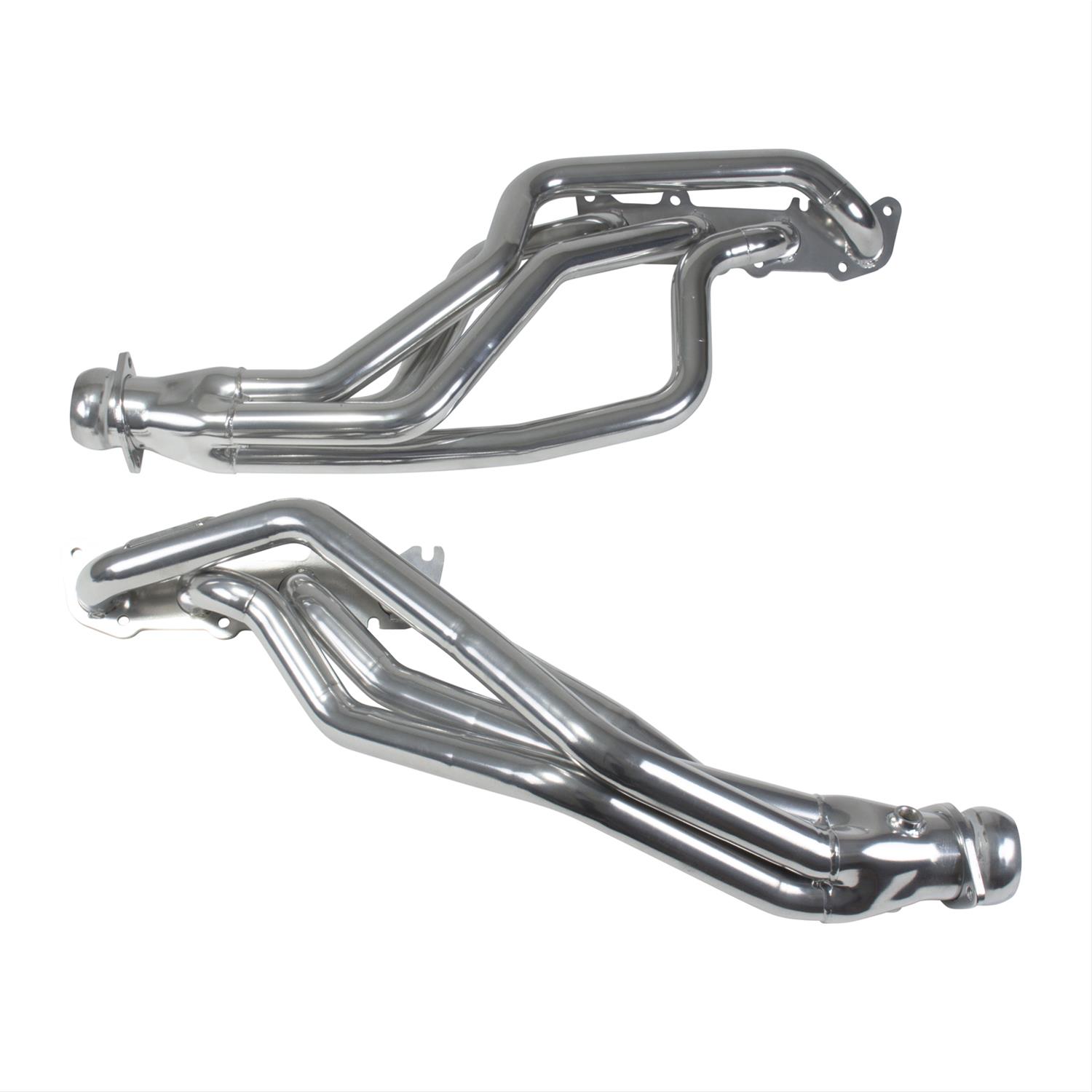 BBK Full-Length Headers 16340 Headers, Engine Swap, Long Tube, Steel, Silver Ceramic Coated, Ford, 5.0L Coyote, Pair thumbnail 2