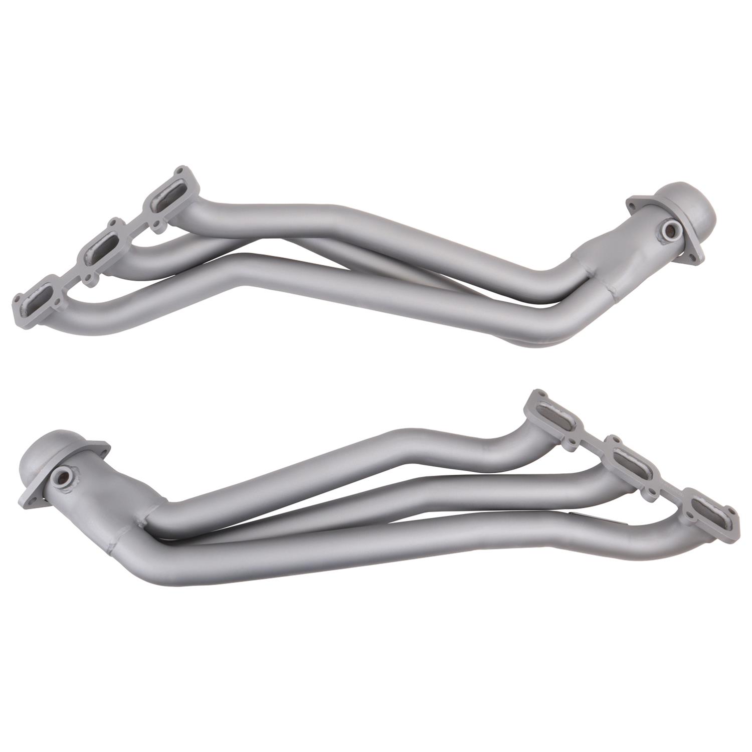 BBK Full-Length Headers 1642 Headers, Long Tube, Steel, Titanium Ceramic, Ford, 3.7L, Pair thumbnail 3