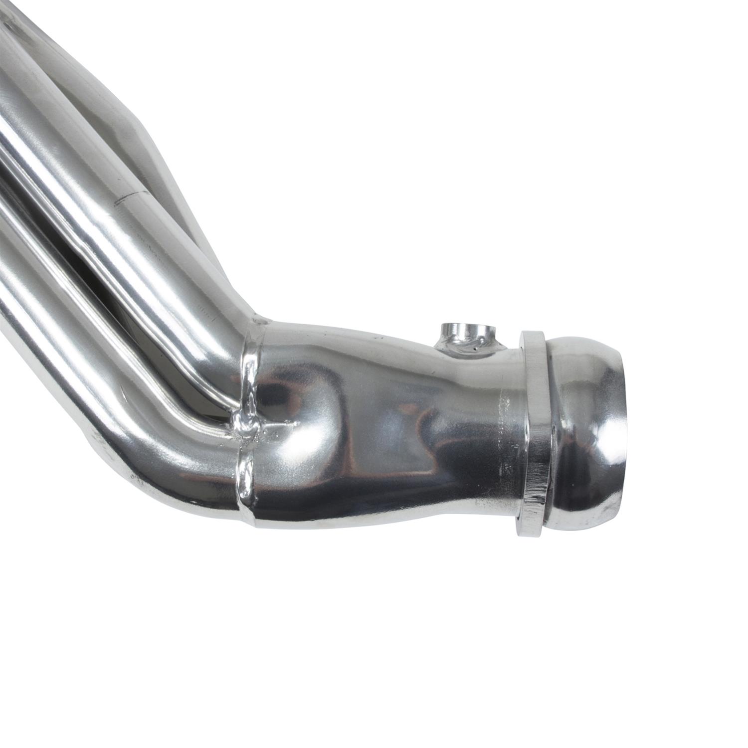 BBK Full-Length Headers 16480 Headers, Long Tube, Steel, Polished Ceramic Coated, Chrysler, Dodge, Pair