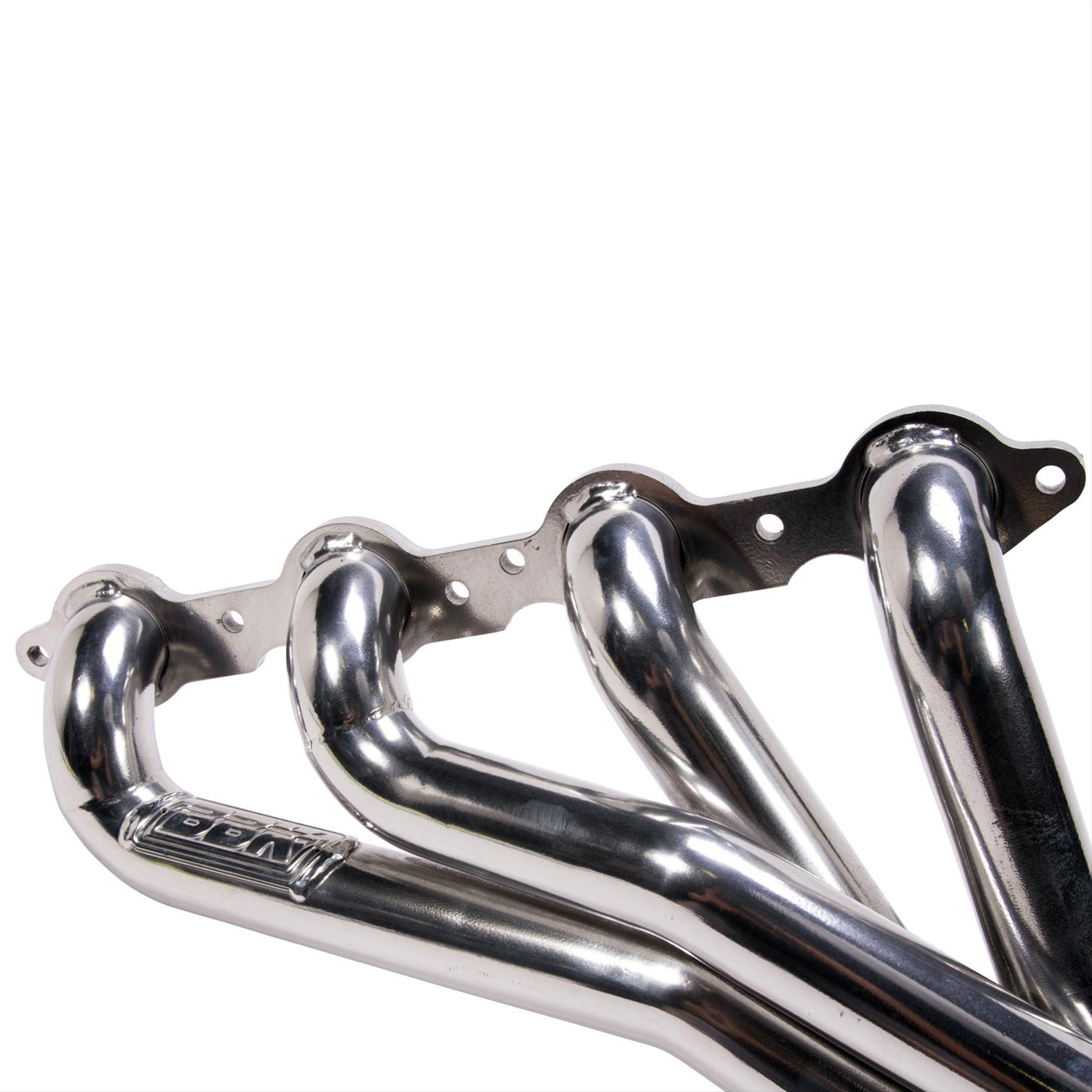 BBK Full-Length Headers 16940 Headers, Long Tube, Steel, Ceramic Coated, Chevy, Pontiac, Chevy, Small Block, LS1, Pair thumbnail 3