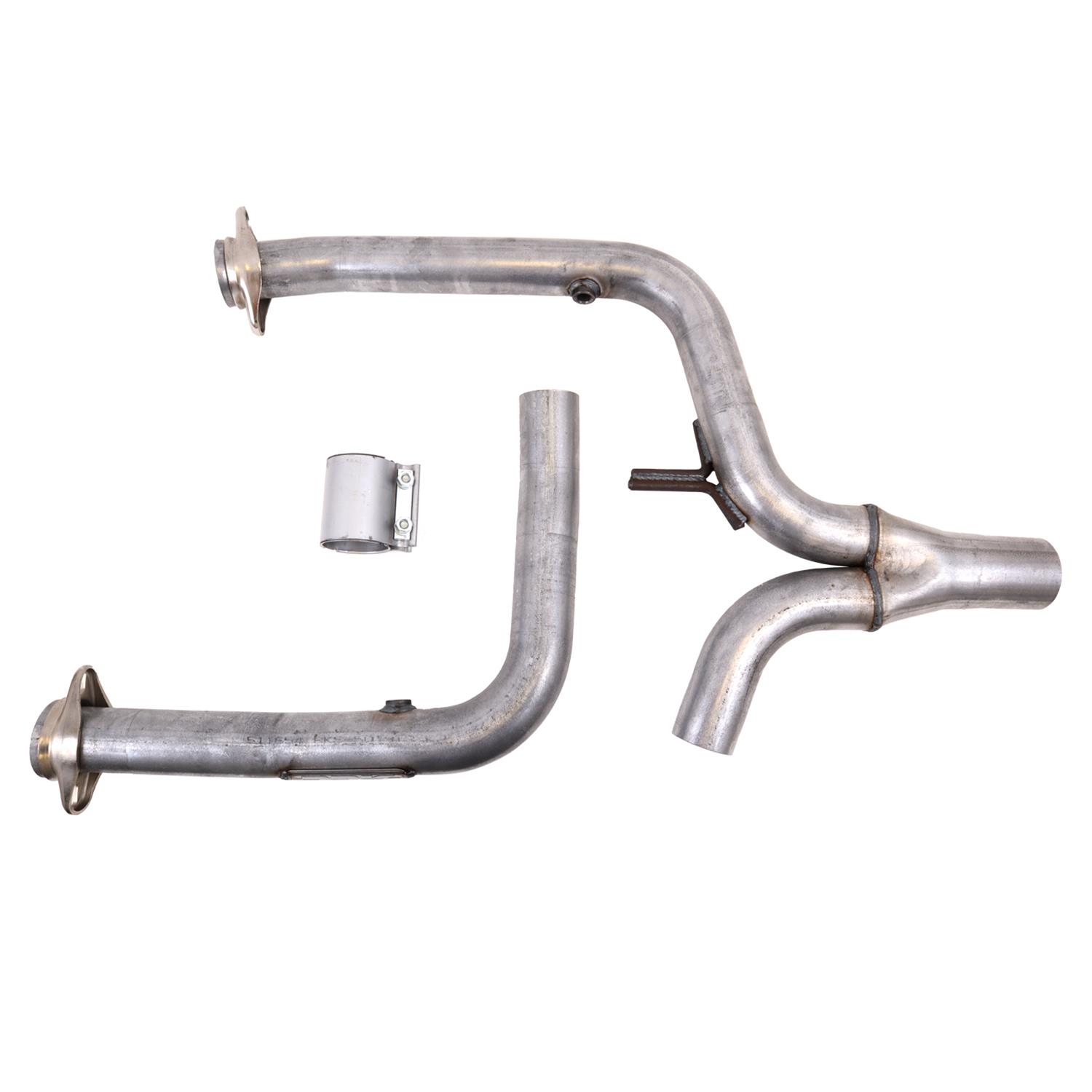 BBK Full-Length Headers 1694 Headers, Long Tube, Steel, Titanium Ceramic, Chevy, Pontiac, Chevy, Small Block, LS1, Pair thumbnail 6