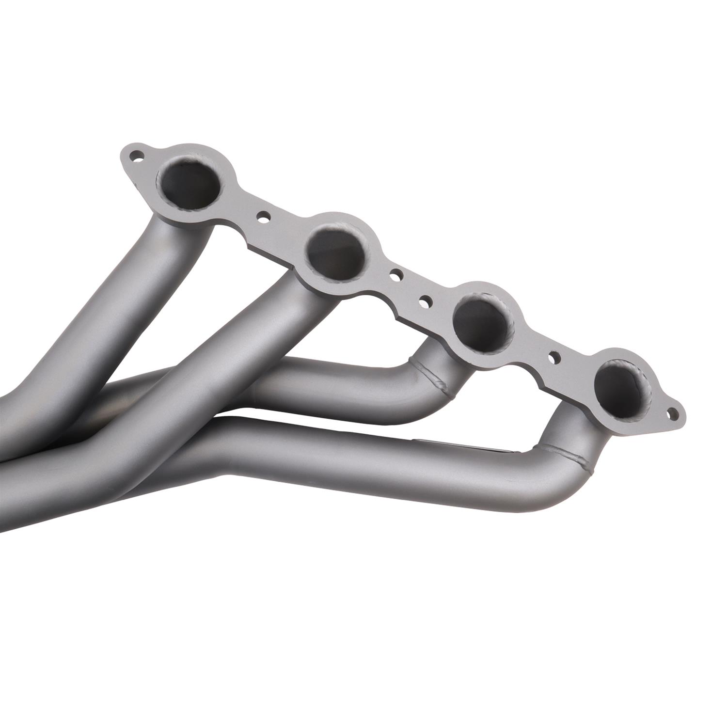 BBK Full-Length Headers 1694 Headers, Long Tube, Steel, Titanium Ceramic, Chevy, Pontiac, Chevy, Small Block, LS1, Pair thumbnail 7