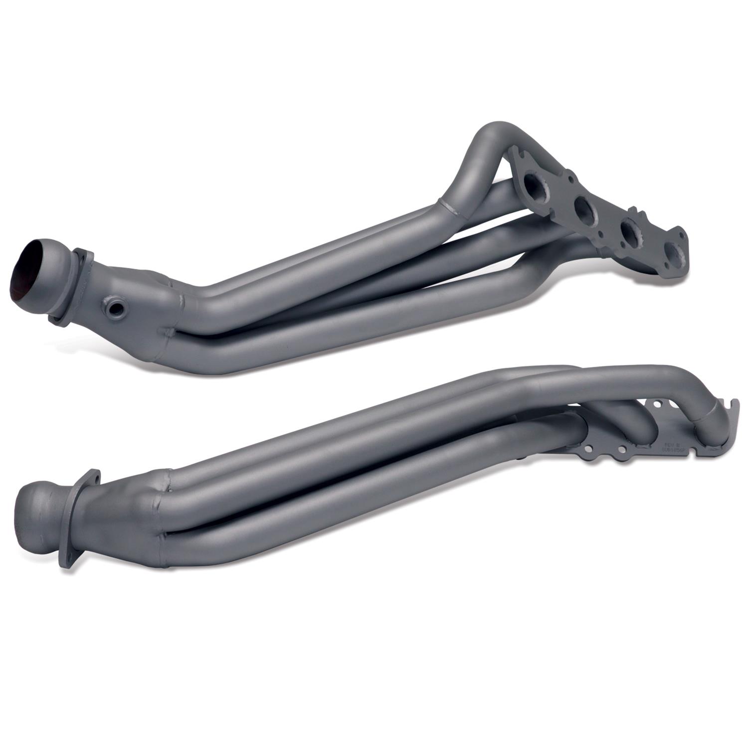 BBK Full-Length Headers 1856 Headers, Long Tube, Steel, Titanium Ceramic, Ford, 5.0L, Pair thumbnail 5