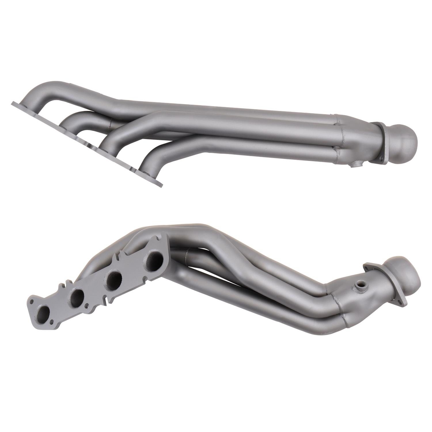 BBK Full-Length Headers 1947 Headers, Long Tube, Steel, Titanium Ceramic Coated, 1 3/4 in. Primary Tube O.D., Ford, 5.0L, Pair thumbnail 3