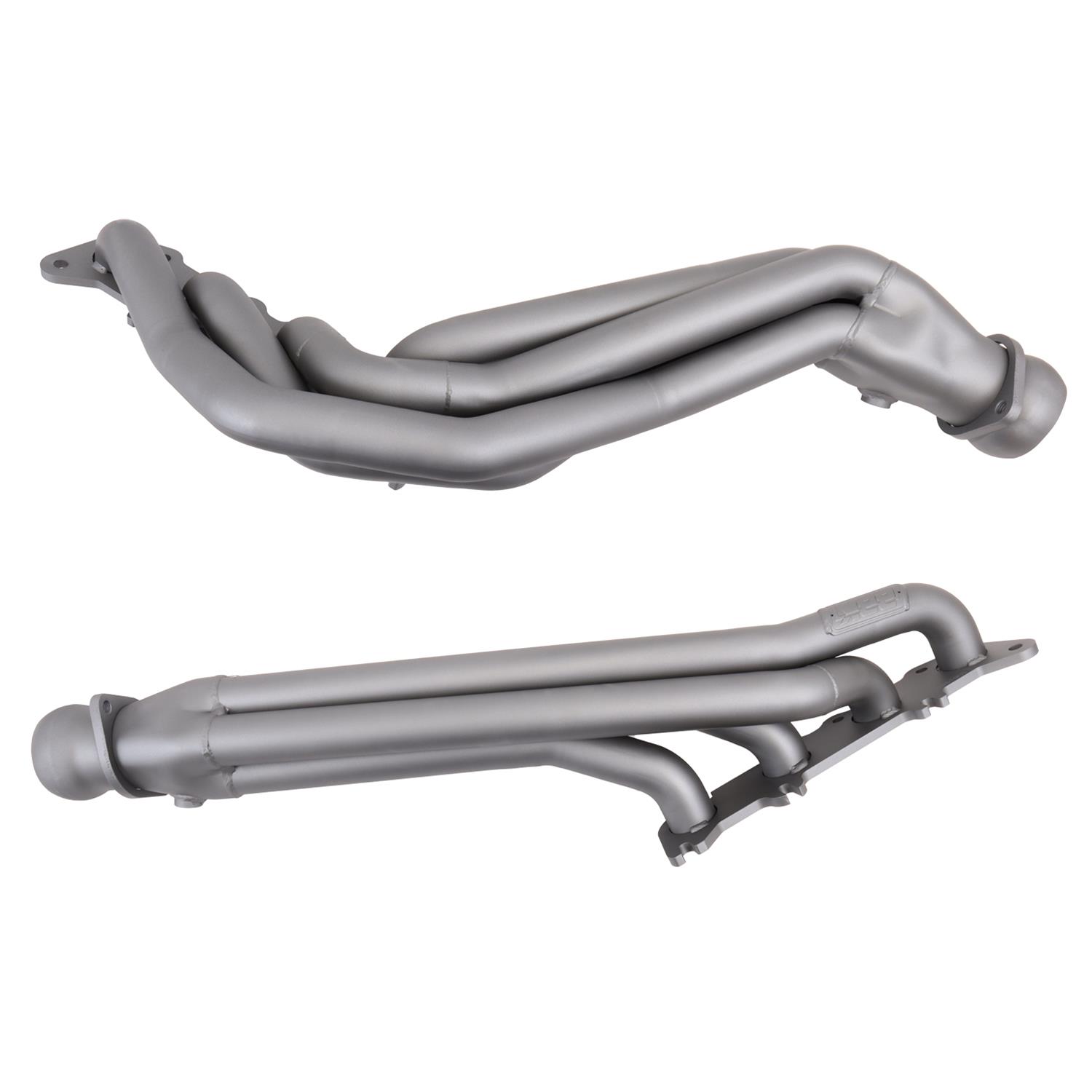 BBK Full-Length Headers 1947 Headers, Long Tube, Steel, Titanium Ceramic Coated, 1 3/4 in. Primary Tube O.D., Ford, 5.0L, Pair thumbnail 4