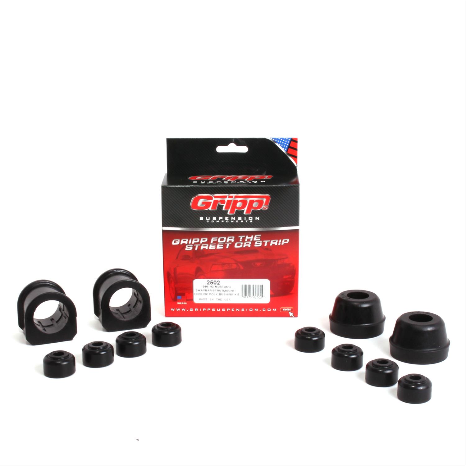 BBK Performance 2502 BBK Gripp Polyurethane Front Suspension Bushing ...