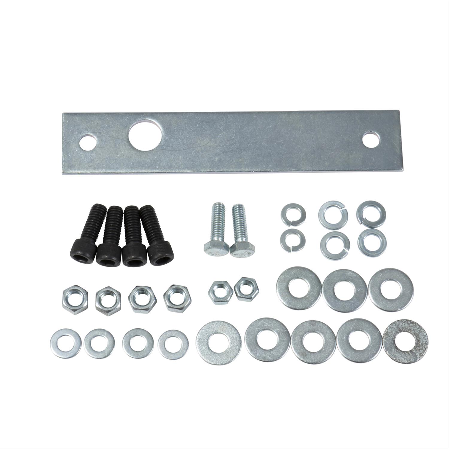 BBK Gripp Tubular Strut Tower Braces for 1986-1993 MUSTANG - 25040 Brace, Front Upper, Steel, Chrome, Ford, Each