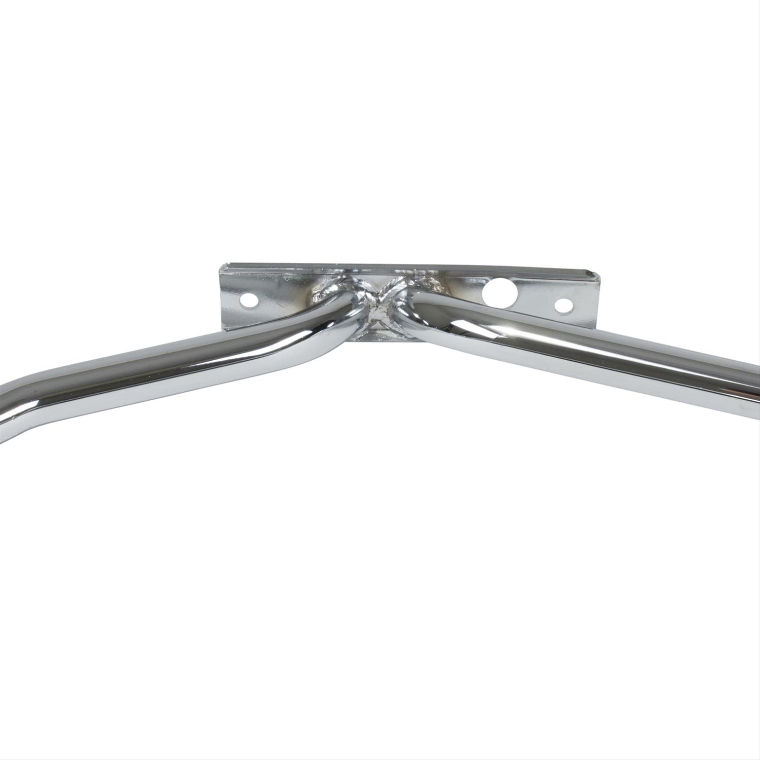 BBK Gripp Tubular Strut Tower Braces for 1986-1993 MUSTANG - 25040 Brace, Front Upper, Steel, Chrome, Ford, Each thumbnail 4