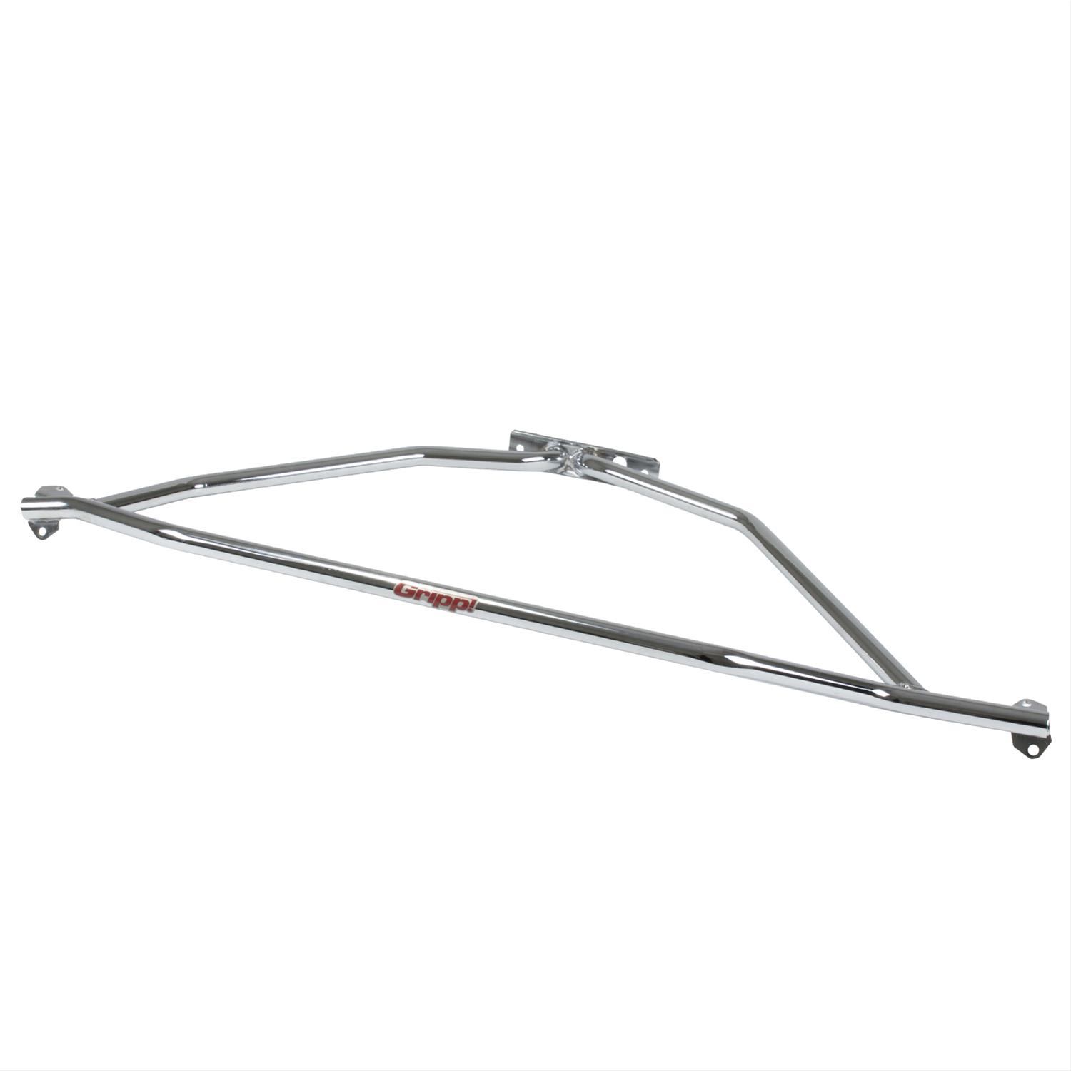 BBK Gripp Tubular Strut Tower Braces for 1986-1993 MUSTANG - 25040 Brace, Front Upper, Steel, Chrome, Ford, Each thumbnail 6