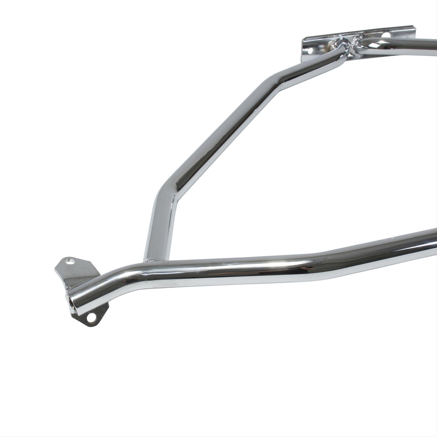 BBK Gripp Tubular Strut Tower Braces for 1986-1993 MUSTANG - 25040 Brace, Front Upper, Steel, Chrome, Ford, Each thumbnail 2